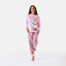 Kmart - Long Sleeve Top and Pants Warner Brothers License Pyjama Set