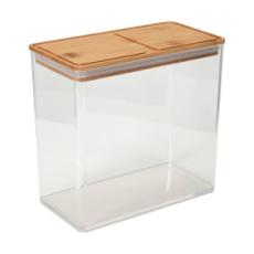 Kmart - Tall Food Container with Bamboo Lid