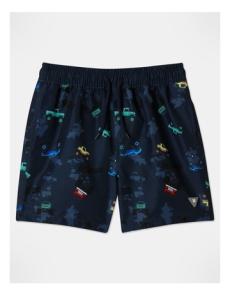 Myer - Recycled Woven Boardshort in Navy