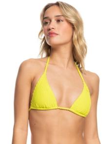 Myer - Happy Rib Tiki Tri Bikini Top in Evening Primrose