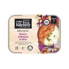 Coles - Kitchen Butter Chicken With Rice