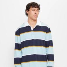 Target - Long Sleeve Stripe Rugby Polo Top - Commons