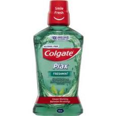 Woolworths - Colgate Mouthwash Freshmint Alcohol Free - Plax 500ml