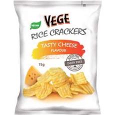 Woolworths - Vege Chips Rice Crackers Cheese 75g