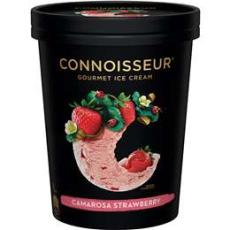 Woolworths - Connoisseur Camarosa Strawberry Gourmet Ice Cream 1l