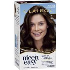 Woolworths - Clairol Nice'N Easy Permanent 4 Dark Brown Hair Colour each