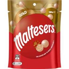 Woolworths - Maltesers Gold Choc Snack & Share Bag 130g