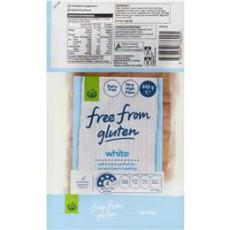 Woolworths - Woolworths Free From Gluten White Bread Loaf 440g