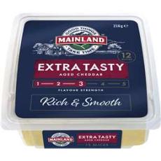 Woolworths - Mainland Extra Tasty Cheese Slices 210g