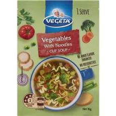 Woolworths - Vegeta Vegetables With Noodles Cup Soup 16g