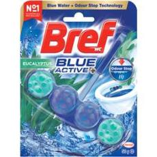 Woolworths - Bref Blue Active Eucalyptus Toilet Cleaner Block 50g