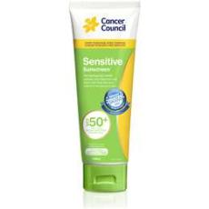 Woolworths - Cancer Council Sensitive Sunscreen SPF50+ Tube 110mL