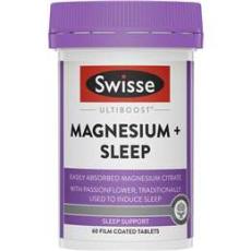 Woolworths - Swisse Magnesium & Sleep Coated Tablets 60 pack