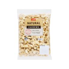 Coles - Nuts Cashews Natural