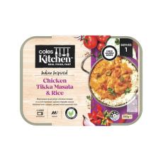 Coles - Kitchen Chicken Tikka Masala & Rice
