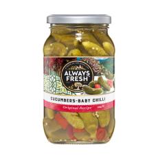 Coles - Cucumber Baby Chilli