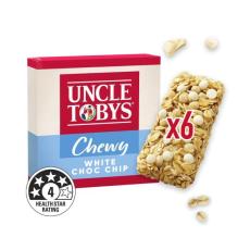 Coles - Chewy Muesli Bars White Choc Chip 6 Pack