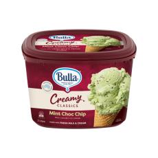 Coles - Creamy Classics Mint Choc Chip Ice Cream Tub