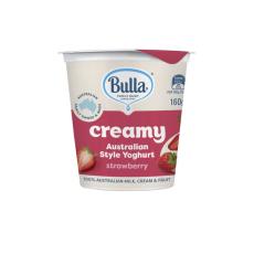 Coles - Creamy Australian Style Yoghurt Strawberry