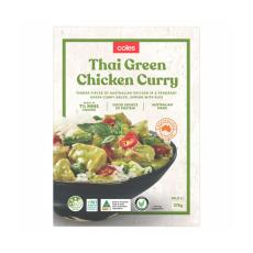 Coles - Convenience Meals Thai Green Curry Chicken