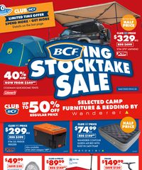 BCF Catalogue February 9 - March 9, 2025 ing Stocktake Sale