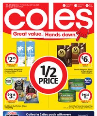 Coles Catalogue February 19 - 25, 2025 WA METRO