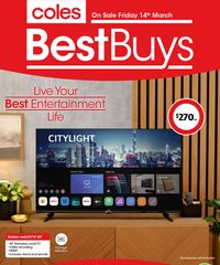 Coles Catalogue March 14 - 27, 2025 Best Buys - Home Entertainment