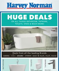 Harvey Norman Catalogue Huge Deals On All Things Bathroom February 11 - 25, 2025