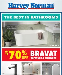 Harvey Norman Catalogue The Best In Bathrooms March 2 - 30, 2025