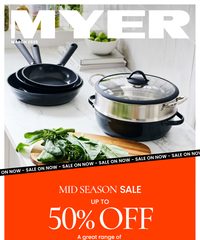 Myer Catalogue March 5 - 23, 2025 Mid Season Sale - Hardgoods