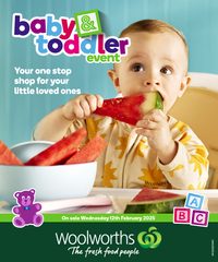 Baby Toddler Event Woolworths Catalogue February 12 - 18, 2025 NSW